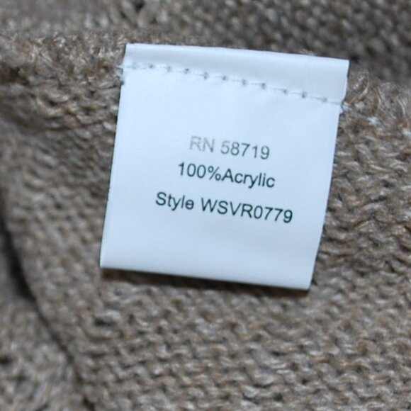 Notations Tan Cardigan Sweater NWT - Picture 4 of 4